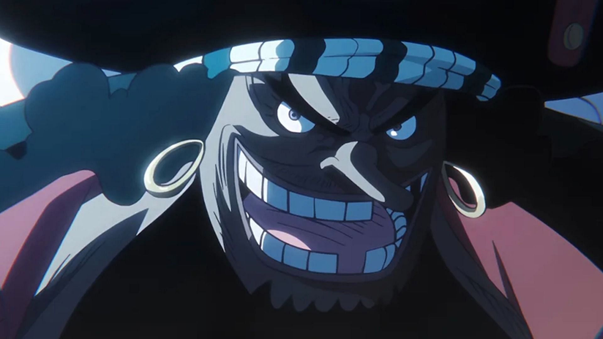 Blackbeard as seen in One Piece anime (Image via Toei Animation)